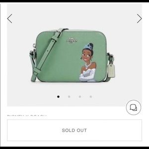 Disney X Coach Tiana Crossbody Camera Bag